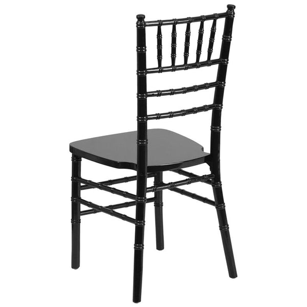 Flash Furniture HERCULES Series Black Wood Chiavari Chair - XS-BLACK-GG