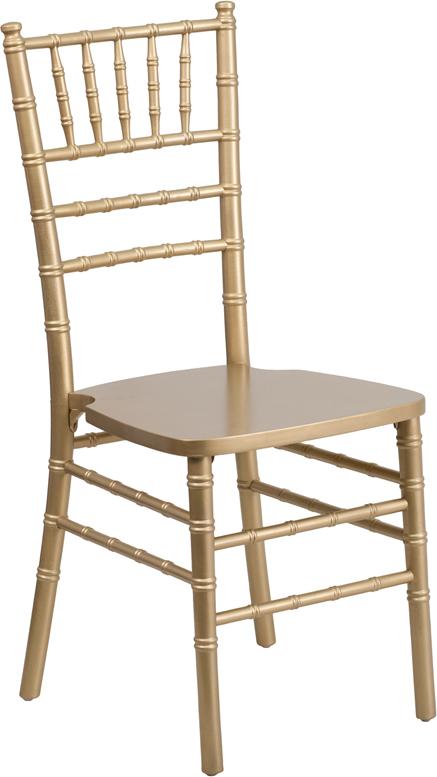 Flash Furniture HERCULES Series Gold Wood Chiavari Chair - XS-GOLD-GG