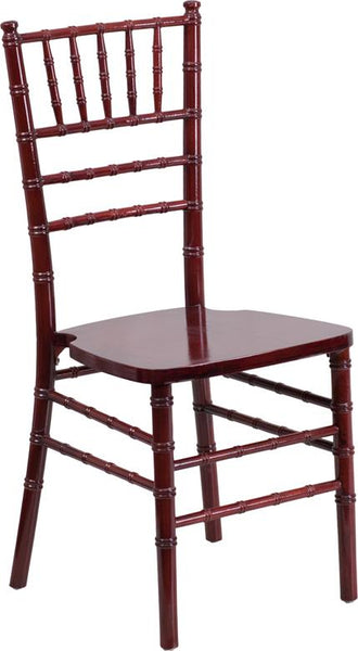 Flash Furniture HERCULES Series Mahogany Wood Chiavari Chair - XS-MAHOGANY-GG