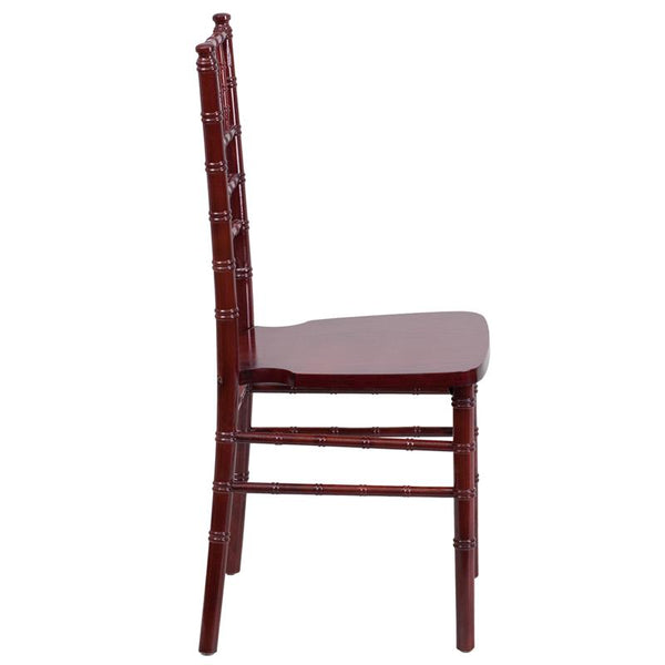 Flash Furniture HERCULES Series Mahogany Wood Chiavari Chair - XS-MAHOGANY-GG