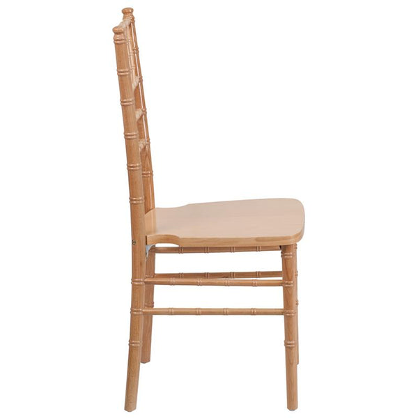 Flash Furniture HERCULES Series Natural Wood Chiavari Chair - XS-NATURAL-GG