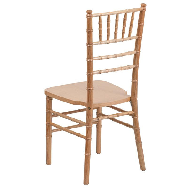 Flash Furniture HERCULES Series Natural Wood Chiavari Chair - XS-NATURAL-GG