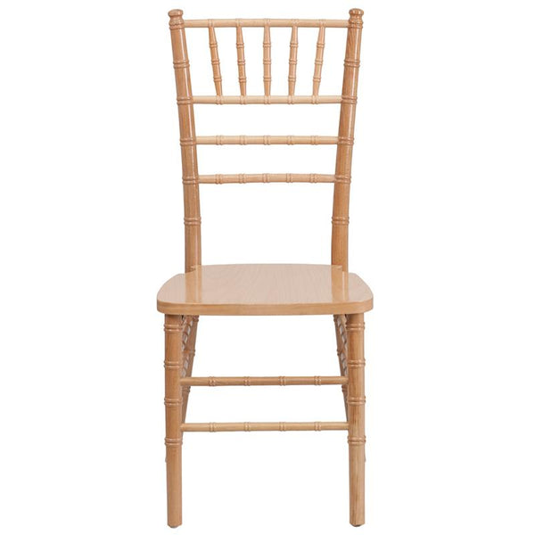 Flash Furniture HERCULES Series Natural Wood Chiavari Chair - XS-NATURAL-GG