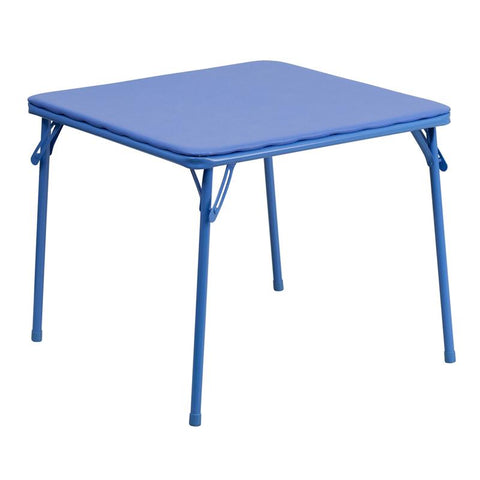 Flash Furniture Kids Blue Folding Table - JB-TABLE-GG