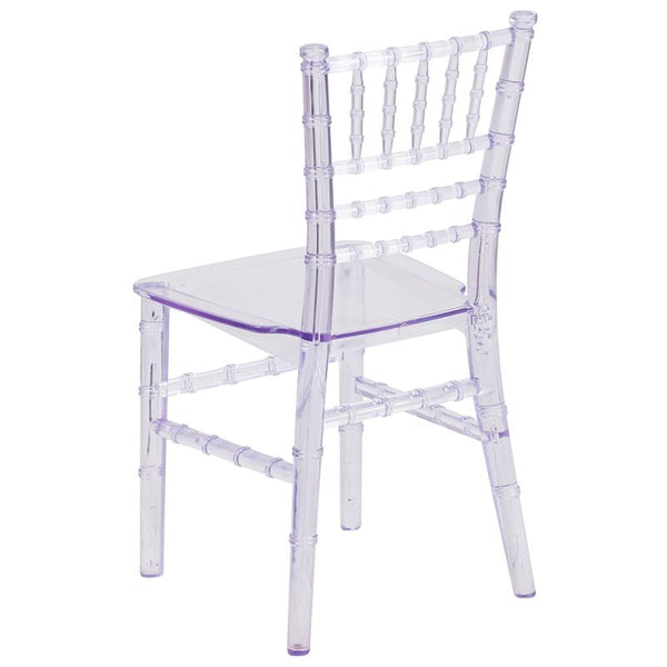 Flash Furniture Kids Crystal Transparent Chiavari Chair - LE-L-7K-CL-GG