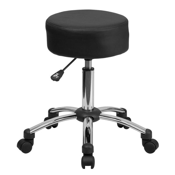 Flash Furniture Medical Ergonomic Stool with Chrome Base - BT-191-1-GG