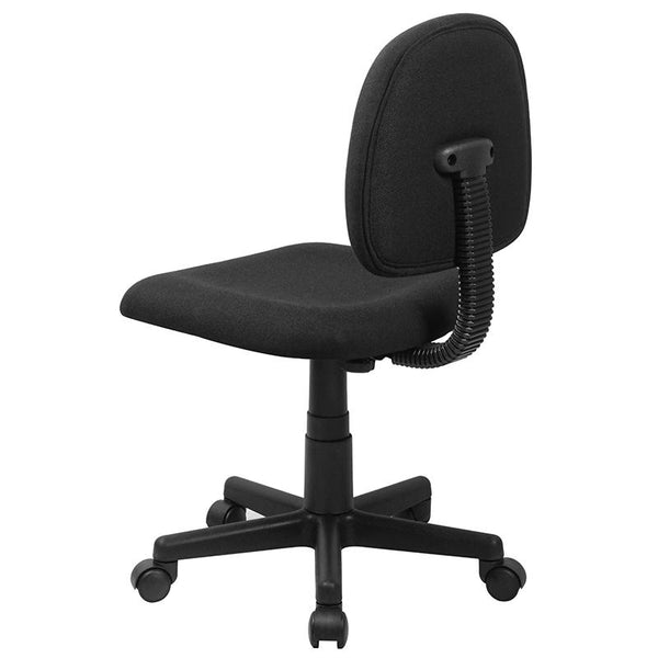 Flash Furniture Mid-Back Black Fabric Swivel Task Chair - BT-660-BK-GG