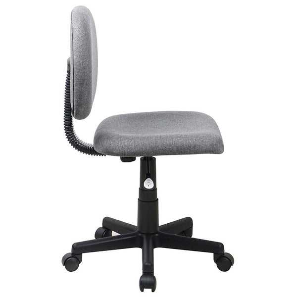 Flash Furniture Mid-Back Gray Fabric Swivel Task Chair - BT-660-GY-GG