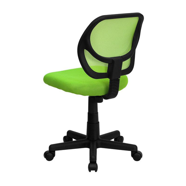 Flash Furniture Mid-Back Green Mesh Swivel Task Chair - WA-3074-GN-GG