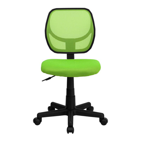 Flash Furniture Mid-Back Green Mesh Swivel Task Chair - WA-3074-GN-GG