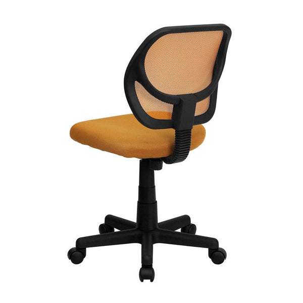 Flash Furniture Mid-Back Orange Mesh Swivel Task Chair - WA-3074-OR-GG