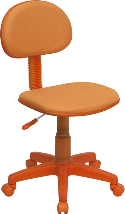 Flash Furniture Orange Fabric Swivel Task Chair - BT-698-ORANGE-GG