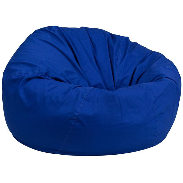 Flash Furniture Oversized Solid Royal Blue Bean Bag Chair - DG-BEAN-LARGE-SOLID-ROYBL-GG