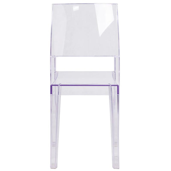 Flash Furniture Phantom Series Transparent Stacking Side Chair - FH-121-APC-GG