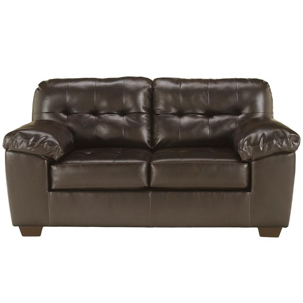 Flash Furniture Signature Design by Ashley Alliston Loveseat in Chocolate DuraBlend - FSD-2399LS-CHO-GG