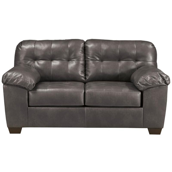 Flash Furniture Signature Design by Ashley Alliston Loveseat in Gray DuraBlend - FSD-2399LS-GRY-GG