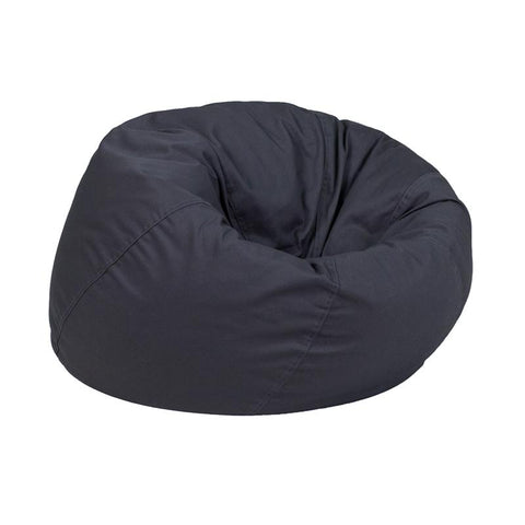 Flash Furniture Small Solid Gray Kids Bean Bag Chair - DG-BEAN-SMALL-SOLID-GY-GG