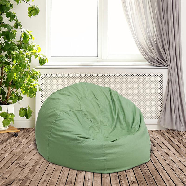 Flash Furniture Small Solid Green Kids Bean Bag Chair - DG-BEAN-SMALL-SOLID-GRN-GG