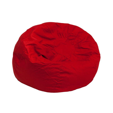 Flash Furniture Small Solid Red Kids Bean Bag Chair - DG-BEAN-SMALL-SOLID-RED-GG