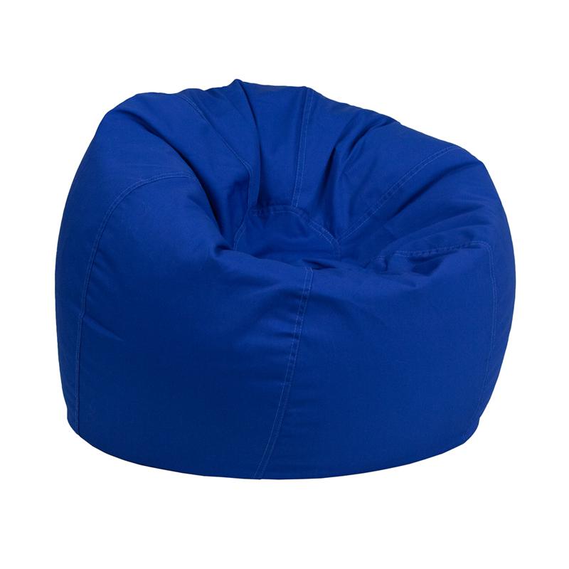 Flash Furniture Small Solid Royal Blue Kids Bean Bag Chair - DG-BEAN-SMALL-SOLID-ROYBL-GG