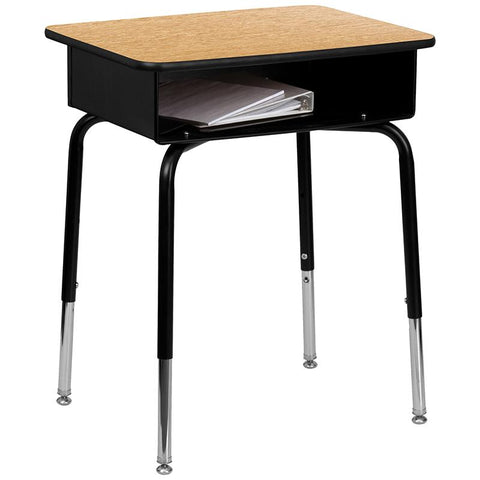 Flash Furniture Student Desk with Open Front Metal Book Box - FD-DESK-GG