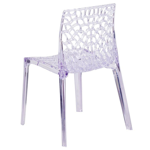 Flash Furniture Vision Series Transparent Stacking Side Chair - FH-161-APC-GG