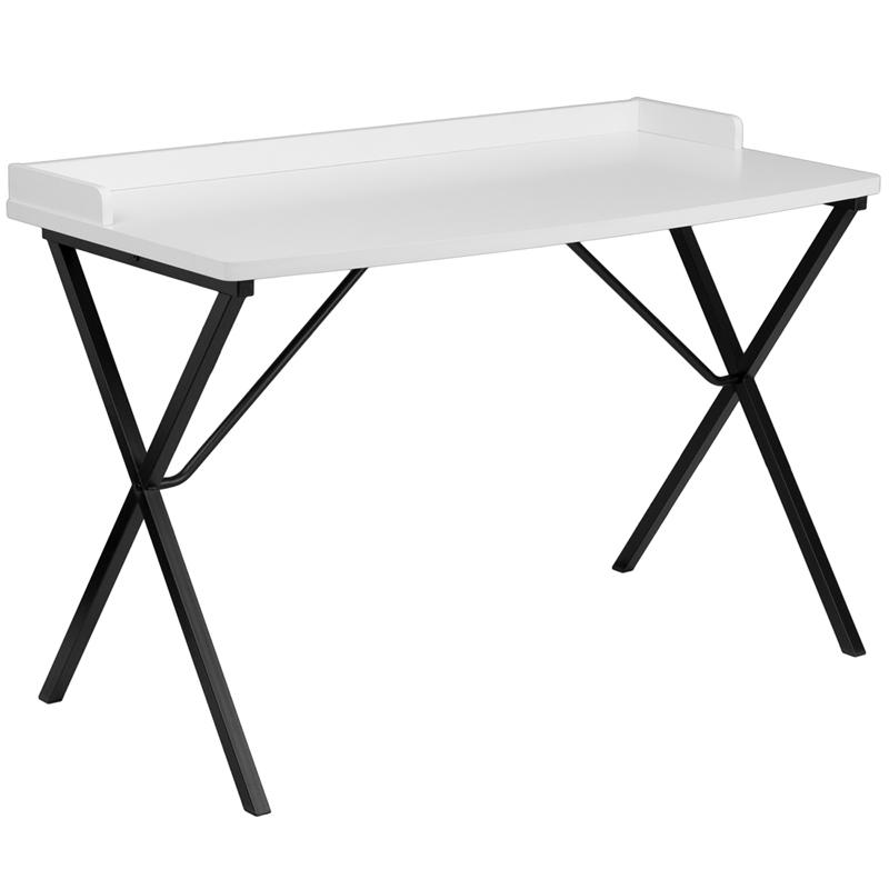 Flash Furniture White Computer Desk - NAN-2140-WH-GG