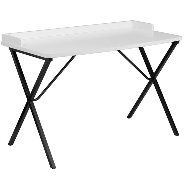 Flash Furniture White Computer Desk - NAN-2140-WH-GG