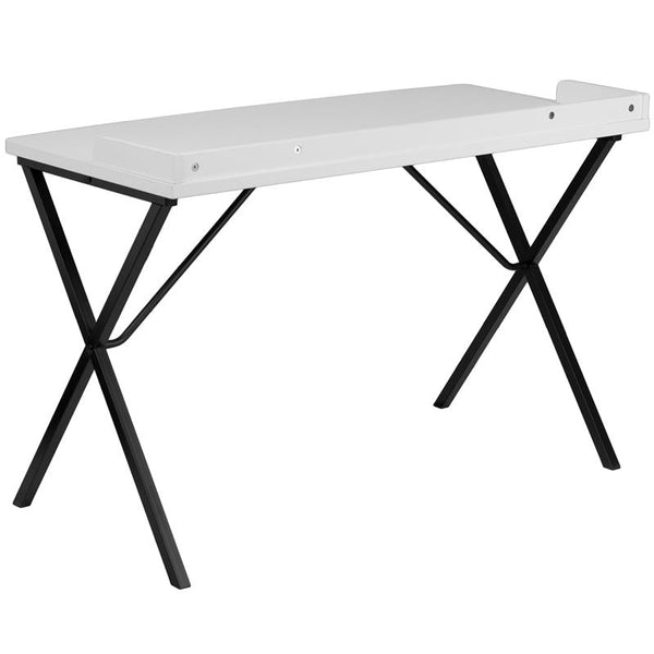 Flash Furniture White Computer Desk - NAN-2140-WH-GG