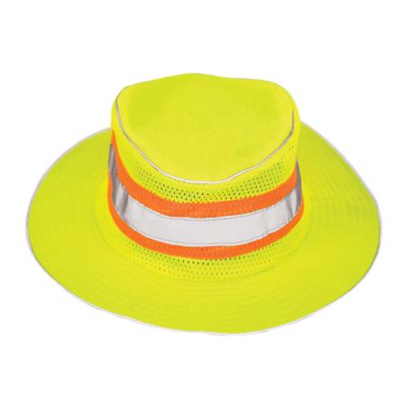 ML Kishigo Full Brim Safari Hat Large-XLarge (Lime) - 2824