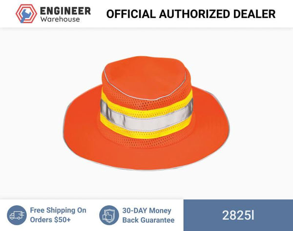 ML Kishigo Full Brim Safari Hat Large-XLarge (Orange) - 2825