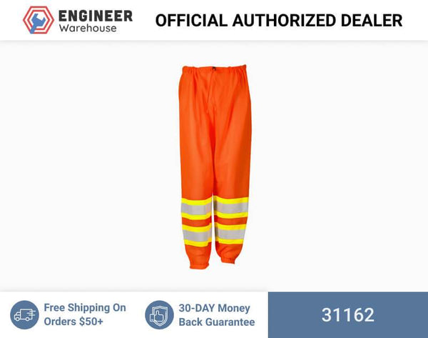 ML Kishigo Class E Pants Mesh Pants - Ultra-Cool Contrast - 2xLarge-4xLarge - Orange - 31162