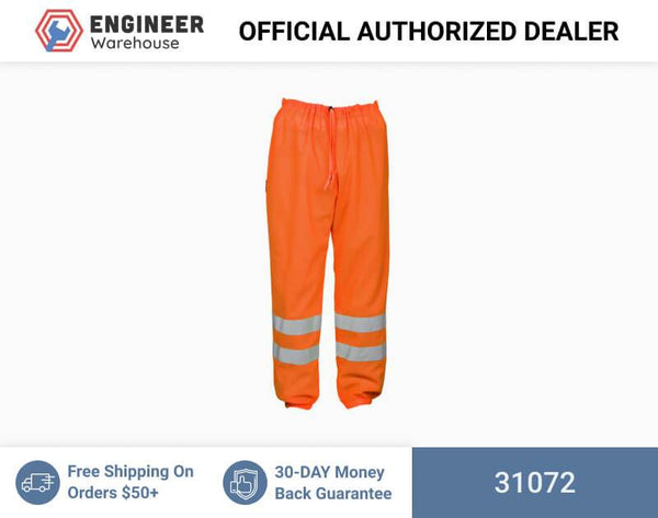 ML Kishigo Class E Pants Mesh Pants - Ultra-Cool - Economy - 2xLarge-4xLarge - Orange - 31072