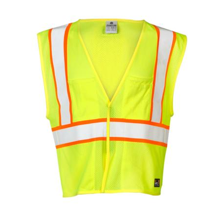 ML Kishigo Flame Resistant FR Pro Series Vest - Class 2 - 5XLarge - Lime: 2-4 week lead time - F3065