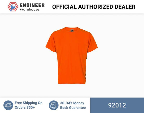 ML Kishigo Non-ANSI T-Shirts Premium Black Series High Vis T-Shirt - 2XLarge - Orange - 92012