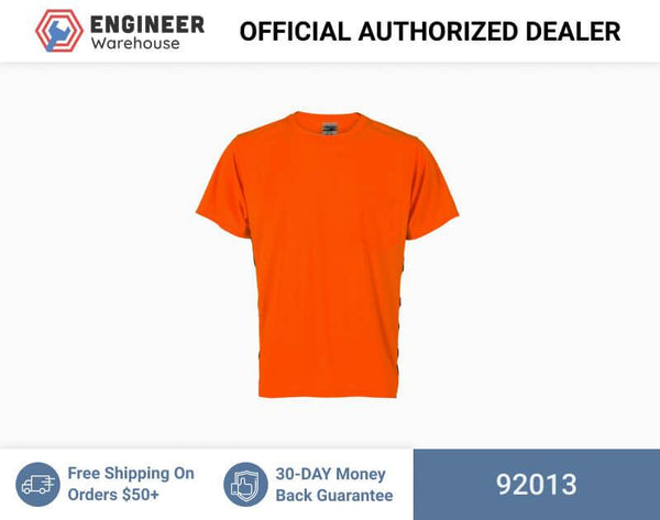 ML Kishigo Non-ANSI T-Shirts Premium Black Series High Vis T-Shirt - 3XLarge - Orange - 92013