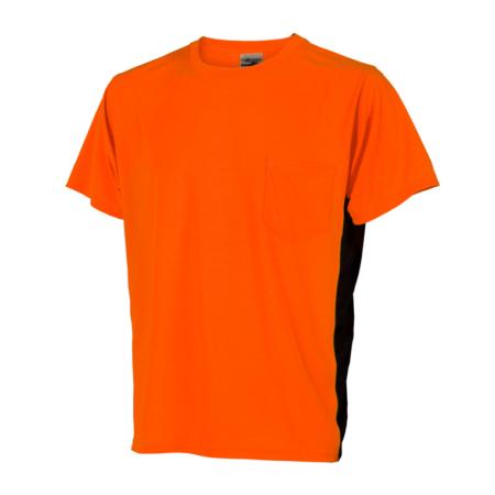 ML Kishigo Non-ANSI T-Shirts Premium Black Series High Vis T-Shirt - 4XLarge - Orange - 92014