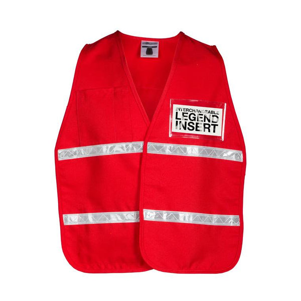 ML Kishigo 3700 Series Incident Command Vest (Red) - 3708i