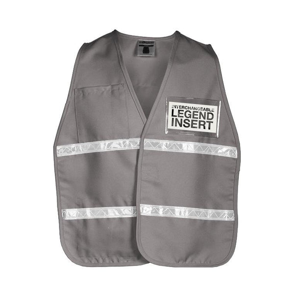 ML Kishigo 3700 Series Incident Command Vest (Grey) - 3716i