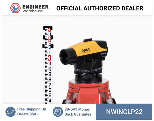 Northwest Instrument 22x Contractor's Automatic Level Package - NCLP22