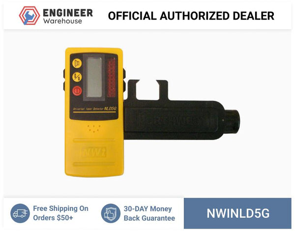 Northwest Instrument Heavy-Duty Laser Detector w/ Dual-Side LCD Display - NLD5G