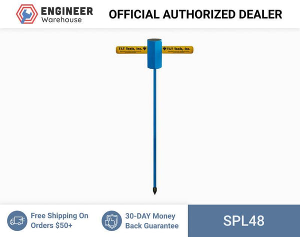 T&T Tools 48" Striking Head Probe with 3/8" Standard-Duty Shaft - SPL48